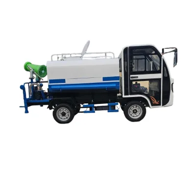 Huate Pure Electric Sprinkler Truck with Manual Water Cannon 601-700 km Range Irrigates and Beautifies the Environment