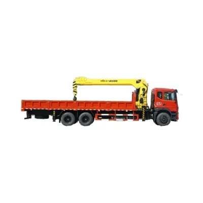 Dongfeng 14 Ton High Quality Mobile Lorry Crane Hydraulic Manipulator Stiff Boom Factory Price Construction Various 2 3 8 Tons"