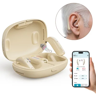 Intelligent IP68 60dB Gain Digital 120dB Hear Aid Cheap  Mini Hearing Aids Rechargeable With Advanced Technology for the Deaf