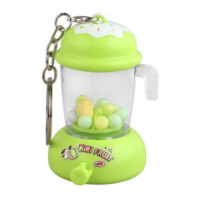 New Arrival Mini Blender Keychain Fidget Toy, Anti-stress Sensory Juice Machine Pendant Kids Small Gift