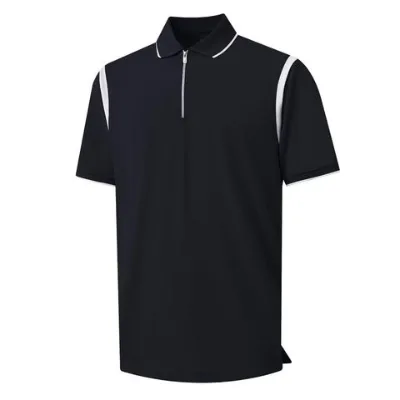 Supplier rib collar polo shirt for men light weight stretch dry fit and soft for golfing,sporting,outdoor,workout,daily wear