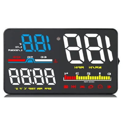 Newest Car Head up Display GPS Navigation Fully Functional OBD2 Electric Screen Hud Drive Head-up Display