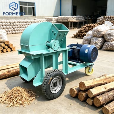 Durable Industrial China Wood Crusher Wood Shredder Fit for Kinds of Waste Wood, Stump and Wood Furniture Waste