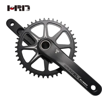 Gravel  A22Z-GV550 Cyclocross Crankset 38T-50T Black 165/170/175mm Crank  Axle 12Speed Bike Crank Set With Bottom Bracket