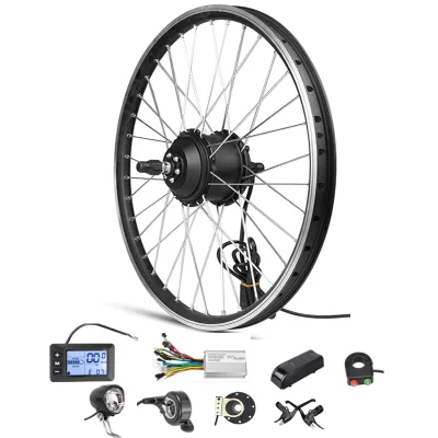 CZ Warehouse Kunray Brushless Motor Wheel 36V 48V 350W Rear Wheel Front Wheel for Electric Bike Conversion Kit