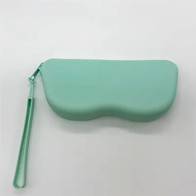 Zipper Carry Bags Sunglasses Box Silicone Single Tier Organizer Cosmetic Multi-purpose Storage Bag