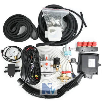 Cng Lpg 4 Cylinder Conversion Kit for Vehicle Gas Equipment 4 Cylinder Kit for Other Auto Parts