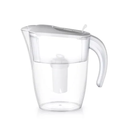 Camping Water Filter Pitcher With UF Membrane, Portable Manual Purifier for Outdoor Hiking, Kitchen & RV Use