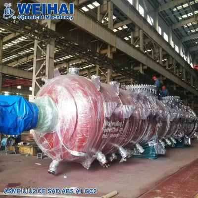 Corrosion Resistant Distillation Tower Hastelloy Titanium Alloy Chemical Separation Tower