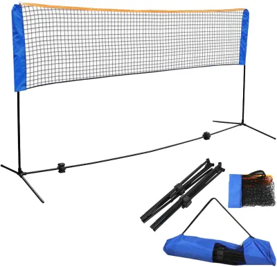 2020 Best Adjustable Portable Foldable Folding Height Pickle Ball Tennis Badminton Net Stand Poles Post Set