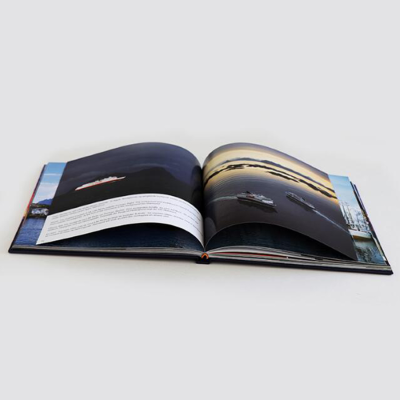 Custom Full-Color Photo Album Books Hardback Print on Demand Cheap Hardcover with Cardboard Cover