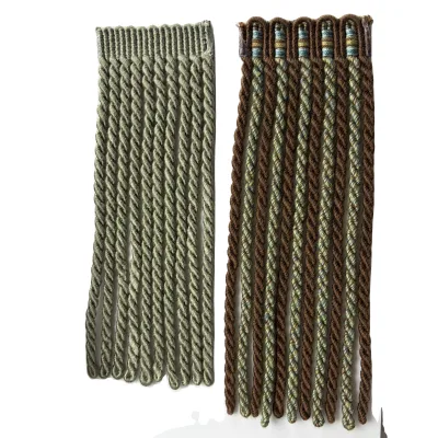 Home Textile Braided Trim  Bullion Fringe for Sofa Curtain Pillow Decorative  Accessories customized