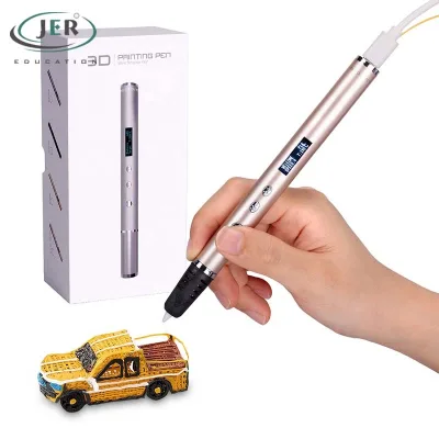 3D PEN JER Factory Support OEM ODM 3d Pen Full Kit for Adults for Birthday Gift DIY Creative Maker Metal 3d Printing Pen Set