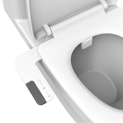 Modern Ultra Thin Non-Electric Cold Water Bidet Attachment Toilet Floor Mounted Adjustable Pressure Easy Clean Bathroom