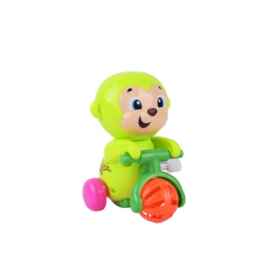 Hot Selling Educational Wind-up Toys for Kids Cute Plastic Small Animals Vehicles Car Walking Push Animals Baby's Early Toy