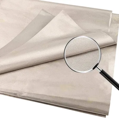 New Arrival Anti-Static Copper Fabric Tent Conductive Woven Technique Prevents Identity Theft for Car & Hospital Use
