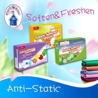 Fabric scented tumble dryer sheet fabric softener sheets with nice price