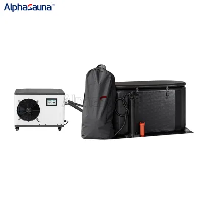 Portable Cold Plunge Chiller Compatible Bath Tank Inflatable Ice Bath 20 Micron Sediment Filter Optional