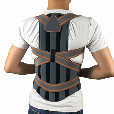 OEM/ODM Medical Straight Back Posture Orthotic Support Brace Breathable Shoulder Clavicle Belt Waist Support Comfortable Back