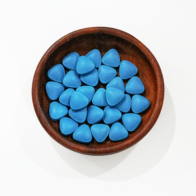 Hot Selling Little Blue Pill for Men's Vitality Herbal Supplement Supports Male Health Triangle Pill