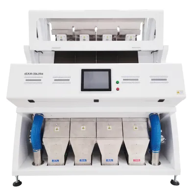 6SXM-256JM4 Large Capacity 0.8-1.5T/H High Efficiency Color Sorter for Seeds Rice Paddy Beans 256 Channel Selection