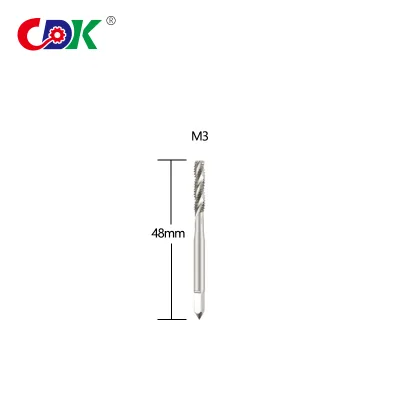 Factory Customized Metric Spiral Fluted Spiral Taps for Steel Pipe Tapping