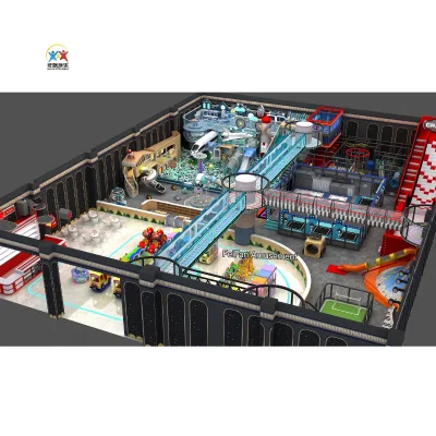 The Hottest Morandi Space Themed Kids Indoor Playground Commercial Soft Play Equipment Naughty Castle OEM&DOM