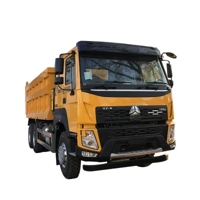 China Factory New HOWO V7X 371HP 6X4 Diesel Weichai Engine Mining Dump Tipper Truck Manual Transmission Euro 2 for Sale