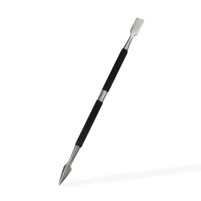 13.3 CM Stainless Steel Nail Pusher Double Ended Metal Cuticle Remover Nail Cuticle Pusher