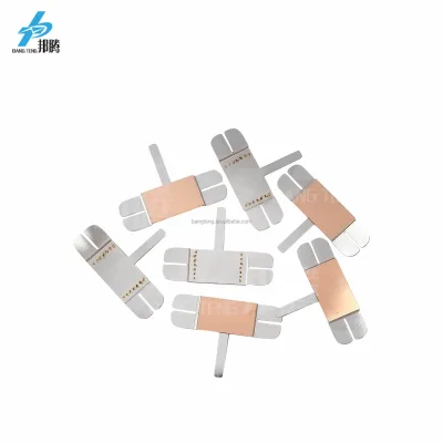 18650 21700 26650 32650 33140 40135 Lithium Battery Connecting Piece 0.5mm Copper Positive Negative Busbar Welding Included