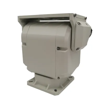 High Payload 100kg Pan Tilt Head with Brushless Motor Worm Gear with 100°/s Rotation Speed
