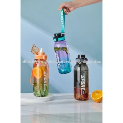 Modern Design Sports Transparent Water Bottle Leak Proof Custom Logo Factory