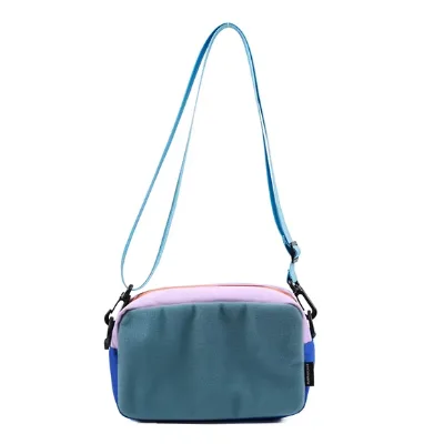 Water-repellent Sling Bag, Lightweight Adjustable Small Shoulder Messenger Bag for Daily Casual Use