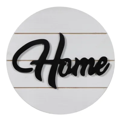 Farmhouse Wooden Door Hangers Home Sign for Front Door Wall Rustic Home Decor Handmade Wood Letters Hanging Decoration Wood Sign