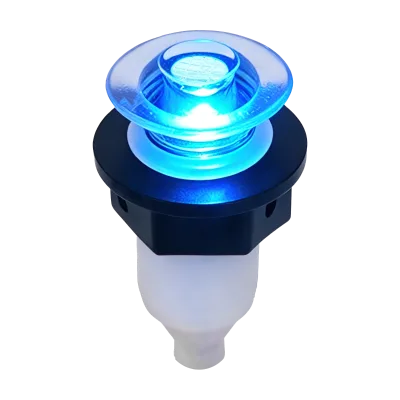 Bathroom Accessories Hot Tub Spa LED Light System with Push Button Control Box IP67 Waterproof Multicolor & Clear PVC Hose