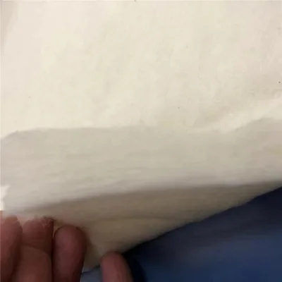 400gsm Recycled Thermal Bonded Cotton Polyester Bamboo Wool Padding Synthetic Wadding Roll Fiber Sheets for Lining