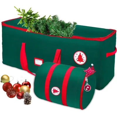 Collapsible Big Sizes Oxford Fabric Decorations Ornament Christmas Tree Storage Bag