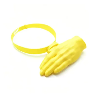 Hand Shaped Sun Visor Hat Adjustable Funny Palm Cap Beach Party UV Protection Women Men Outdoor Travel Novelty Hair Hoop