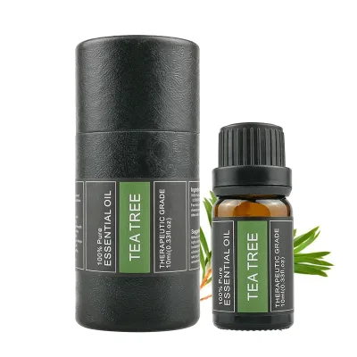 Herbal Essential Oil for Aromatherapy Massage Tea Tree Oli Rose Jasmine Sweet Orange for Use Home
