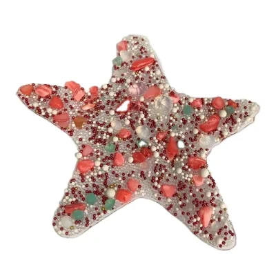 Mixed  Stones Free Cutting Star Hotfix  Rhinestone Garment Motif Applique