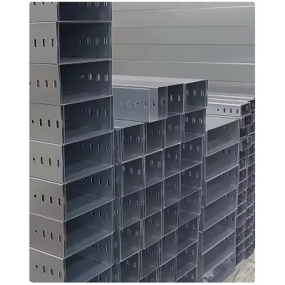 High Cost Performance Holes Galvanized Cable Tray Hot-Dip Galvanized Cable Management Tray Frame