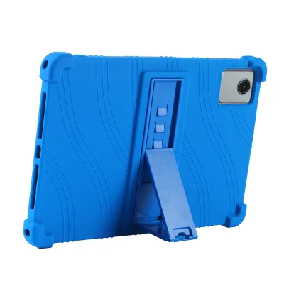 Wholesale Kids Soft Silicone Tablet Covers Cases for Motorola Moto Pad 60 Neo 11 Inch Adjustable Kickstand Shockproof Back Cover