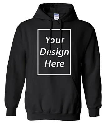 Wholesale 300gsm Unisex Hoodie Pure Cotton High Quality Men Blank Wool Pullover Hoodie in Stock Men's Casual Sweatshirts