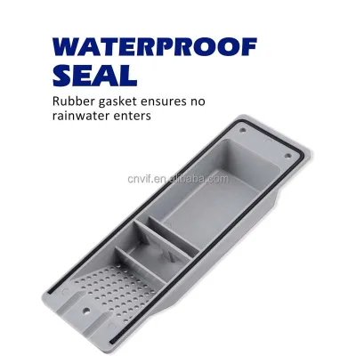 Heavy Duty Shipping Container Air Vents ABS Plastic Ventilation Holes for Sale Sea Freight Box Ventilation Louver Replacements