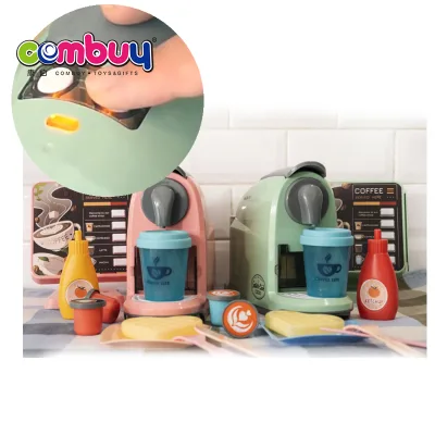 Ordering Desk Electric Lighting Musical Simulation Capsule Coffee Machine Toy