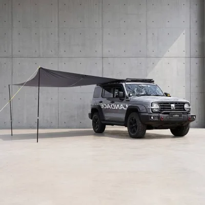Ultimate Outdoor Camping Gear: 4x4 Pop-up Roof Tent with Annex Room & 180/270 Degree SUV Car Awning for Heavy-Duty Overlanders
