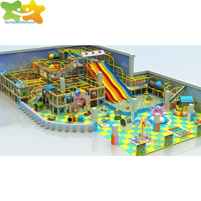 Entertainment Indoor Playground Set Adventure Kids Indoor Playground Slide for Wholesale