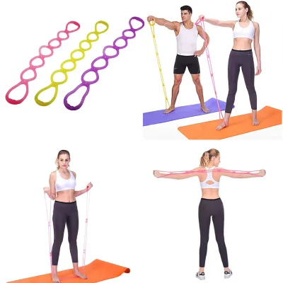 WOOLMARK 7 Holes Loop Band Leg Resistance Band Fitness Silicone Jelly Pull Rope From GECKO MASTER 2026