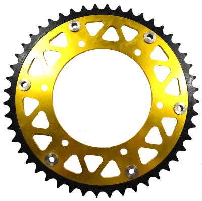 KXF KLX KX Motorcycle Wheel 520 Chain 44T-52T Dual Compound CNC Rear Sprocket