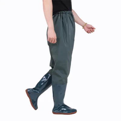Fishing PVC Waist High Boots Shenying 100% Waterproof Breathable Fishing Hip Botas for Outdoor Activities